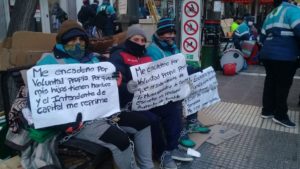 Foto: La Mosquitera (Año 2020) el reclamo de trabajadores municipales de Capital se sostiene hasta la actualidad